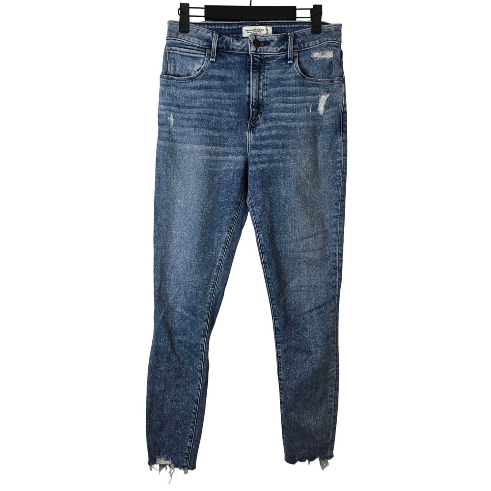 Abercrombie & Fitch The Super Skinny Ankle High Rise Jeans Women's Size‎ 28